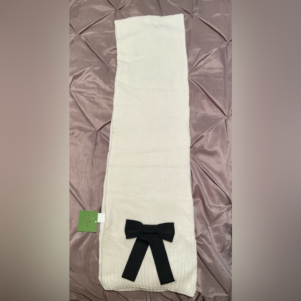 White Kate spade scarf